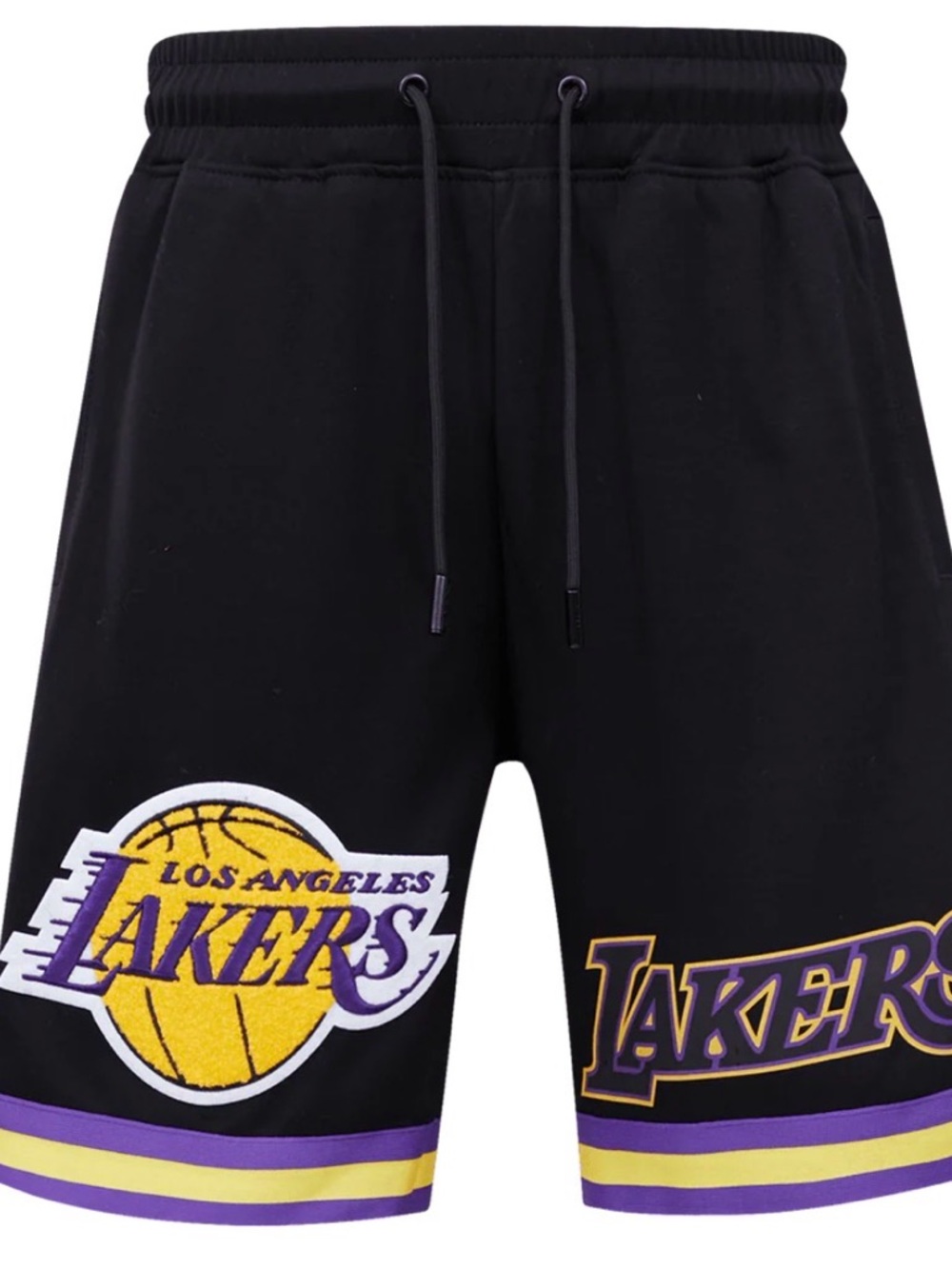 Pro Standard LA Lakers Chenille Shorts Men’s XL NWT Embroidered NBA